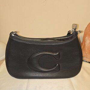 Coach Teri C Black Shoulder Bag